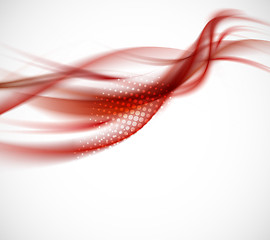 Image showing Abstract red background