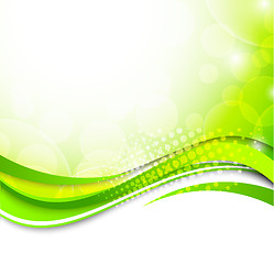 Image showing Abstract green background