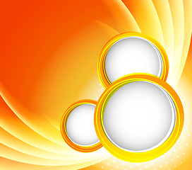 Image showing Orange background