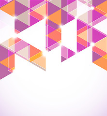 Image showing Abstract pink background