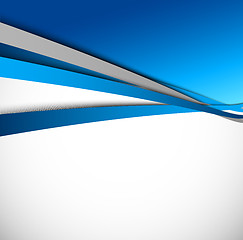 Image showing Abstract background in blue color