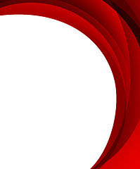 Image showing Abstract red background