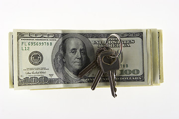 Image showing key&money