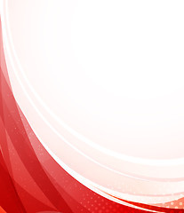 Image showing Abstract red background