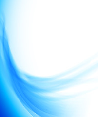 Image showing Abstract blue background