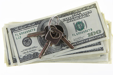 Image showing key&money