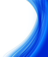 Image showing Abstract blue background