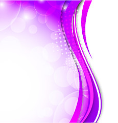 Image showing Abstract violet background