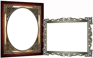Image showing Two Ornate Frames