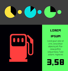 Image showing Transportation Infographic Element