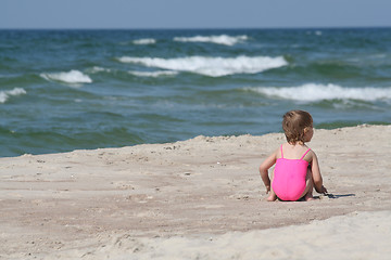 Image showing At the beach