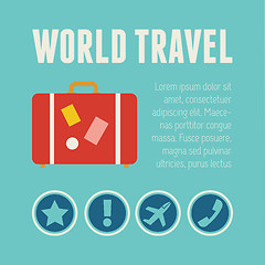 Image showing Travel Infographic Element