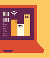 Image showing Technology Infographic Element