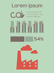 Image showing Ecology Infographic Element