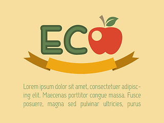 Image showing Ecology Infographic Element