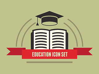 Image showing Education Infographic Element