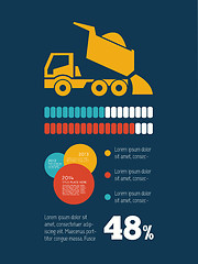 Image showing Transportation Infographic Element