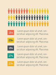 Image showing Education Infographic Element