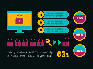 Image showing Technology Infographic Element