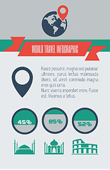 Image showing Travel Infographic Element