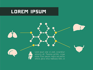 Image showing Medical Infographic Element