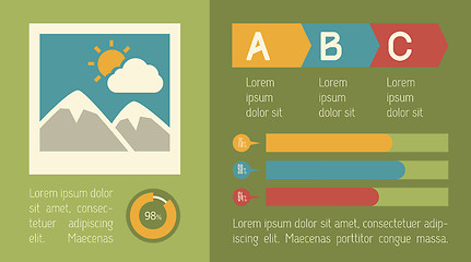 Image showing Travel Infographic Element