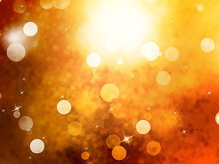 Image showing Elegant abstract background with bokeh. EPS 10