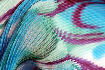 Image showing Silk textile background