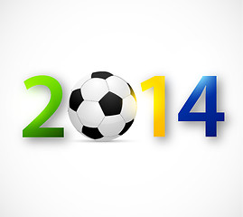 Image showing 2014 Brazil world cup