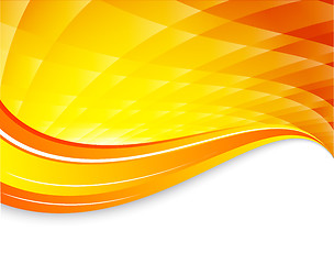 Image showing Abstract orange background