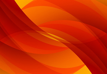 Image showing Abstract orange background