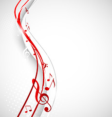 Image showing Music background