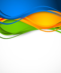 Image showing Abstract colorful background