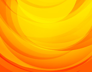 Image showing Abstract orange background