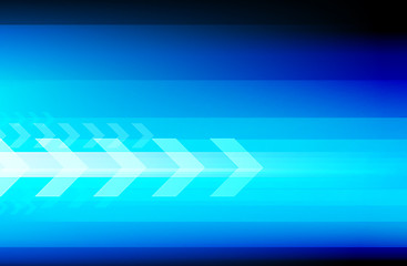 Image showing Abstract tech background with arrows
