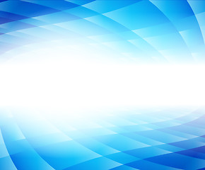 Image showing Abstract blue background