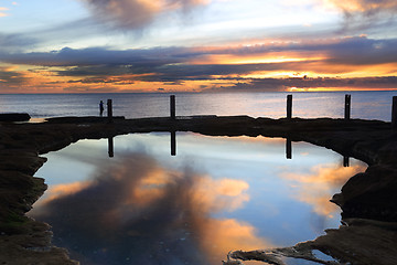 Image showing Sunrise Coiogee NSW Australia