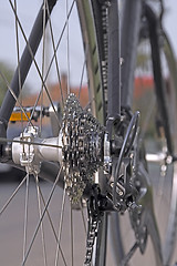 Image showing Bicycle gears