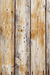 Image showing Grunge color wooden wall pattern