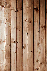 Image showing Grunge color wooden wall pattern