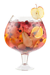 Image showing Berries and fruit cocktail