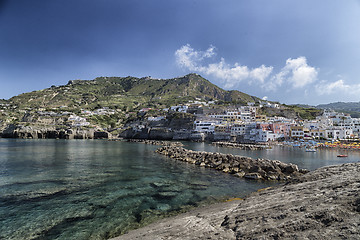 Image showing View of SantAngelo in Ischia Island