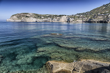 Image showing View of SantAngelo in Ischia Island