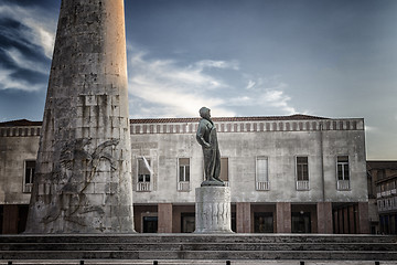 Image showing Statue of Francesco Baracca