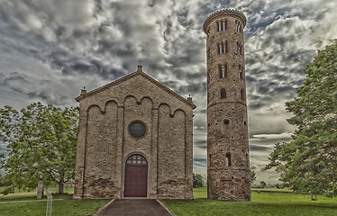 Image showing Church of Campanile in Romagn