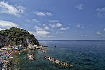 Image showing View of SantAngelo in Ischia Island