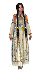 Image showing Native American Woman