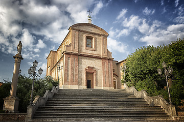 Image showing The country church of the Very  Holy Crucifix