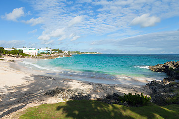 Image showing John Smiths Bay Beach Bermuda