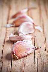 Image showing  cloves of garlic 